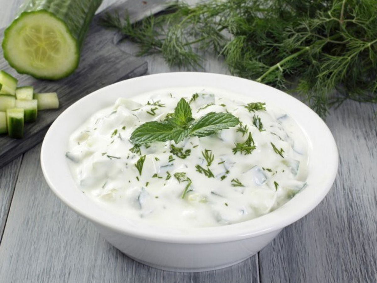 Yogurt salad