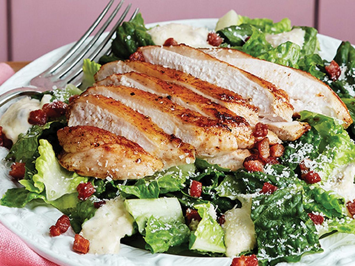 Chicken Caesar salad