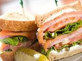 Cold Smoked Salmon Sandwich