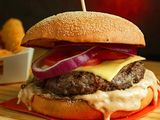 Smach Beef Burger Sandwich