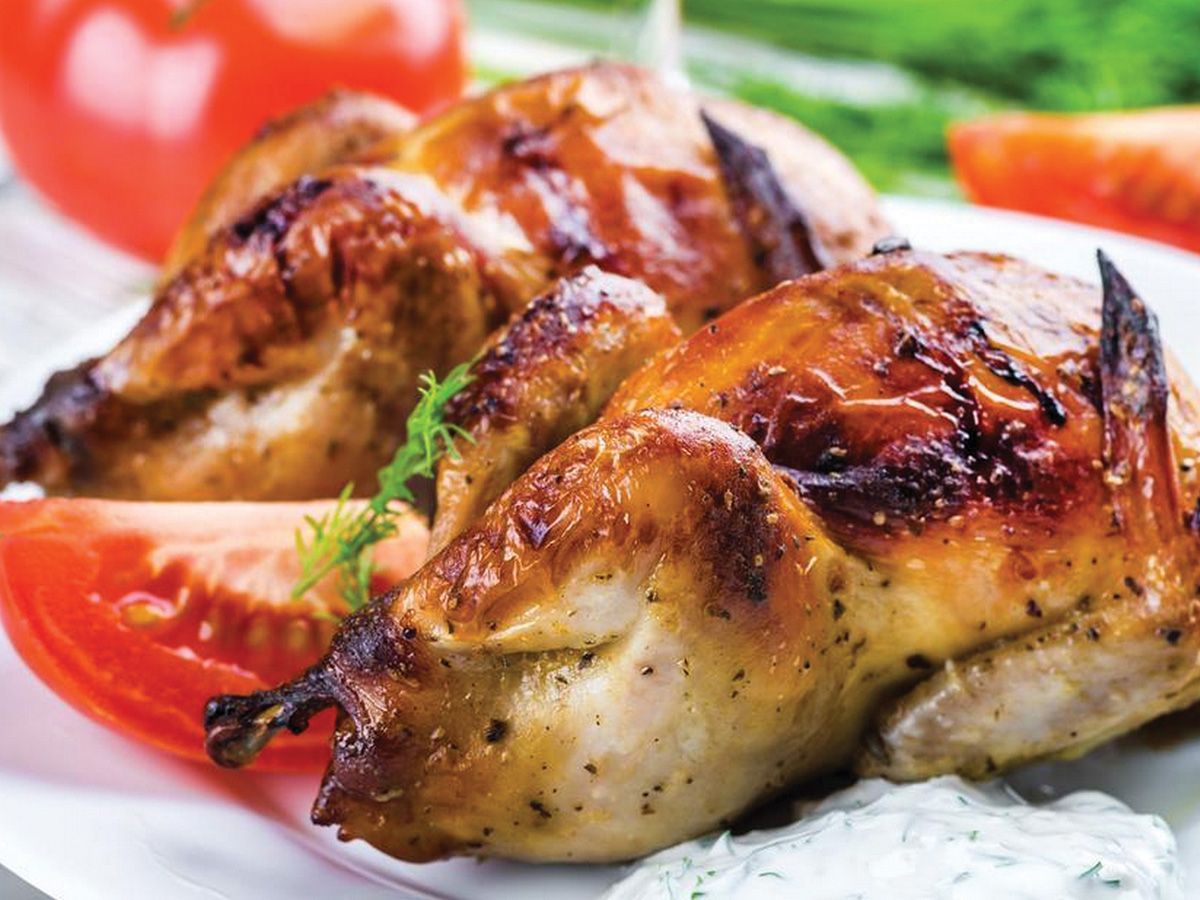 Grilled Quails