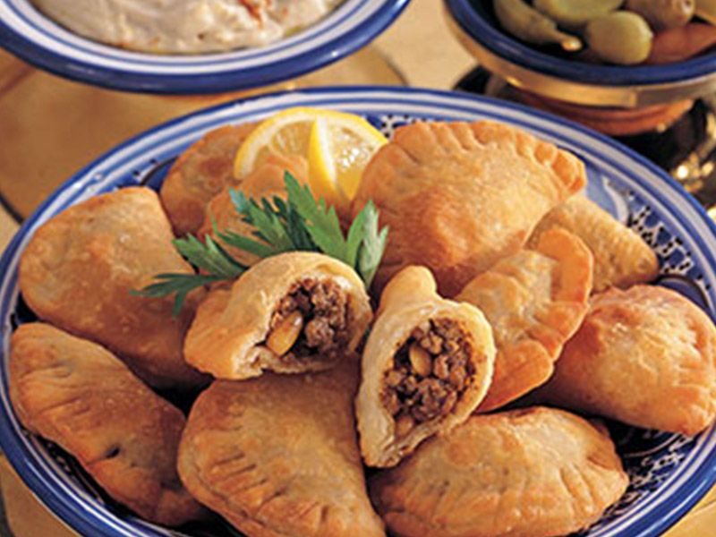 Beef Sambousek 456 Cal