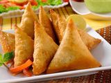 Seafood samosa