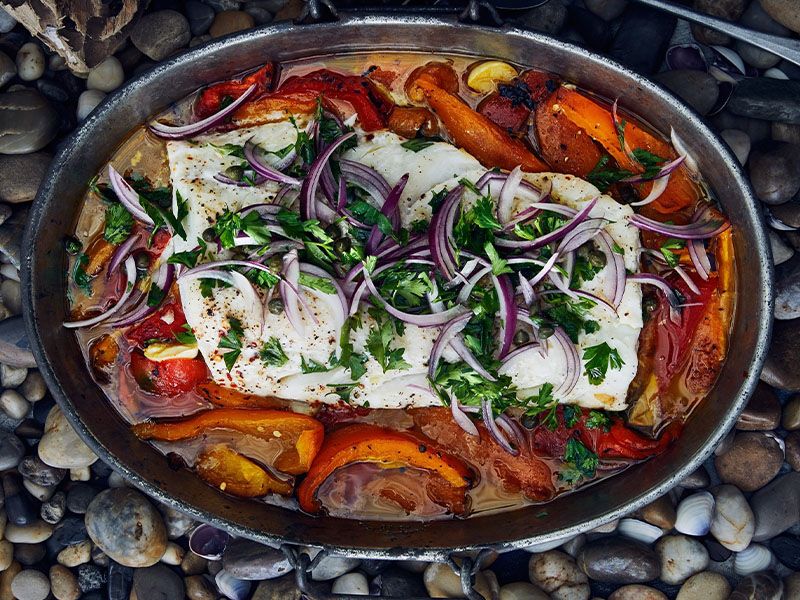 Red Mullet Fish Tray