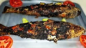 Grilled Medium Mullet Fish