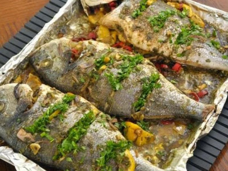 Grey Mullet Fish Tray