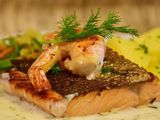 Fish Fillet With Shrimp Platter
