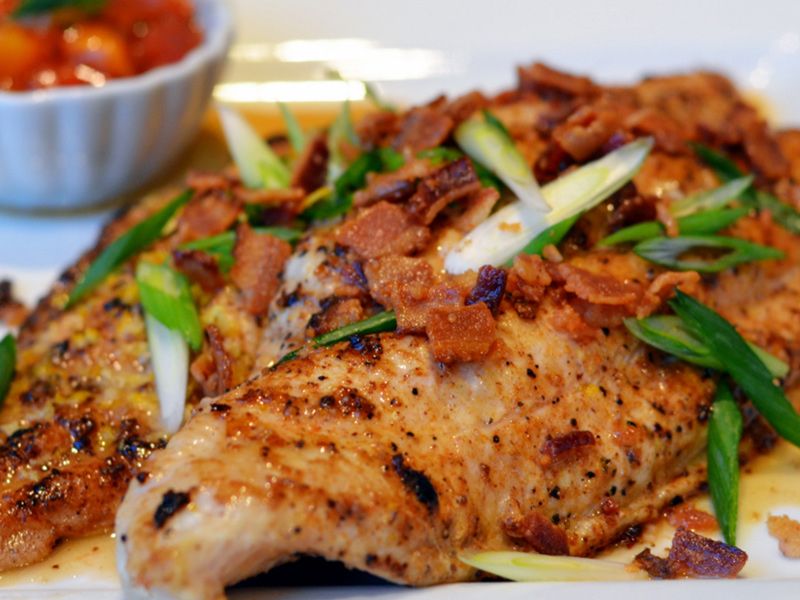 Grilled Fish Fillet Platter