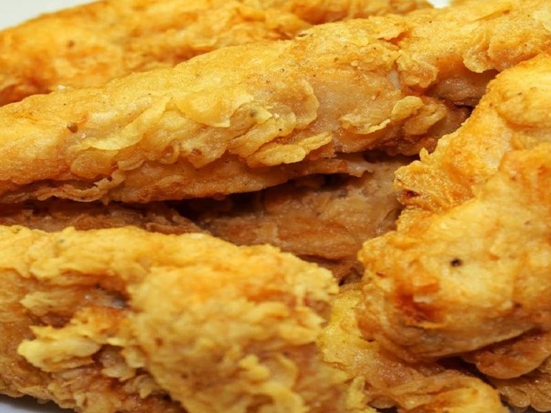 Fried Fish Fillet Platter