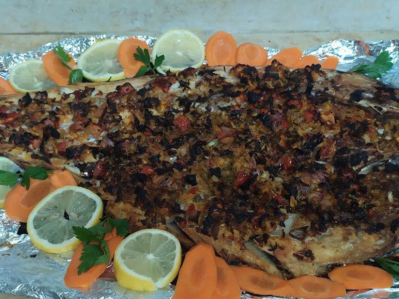Croaker Fish - Potato