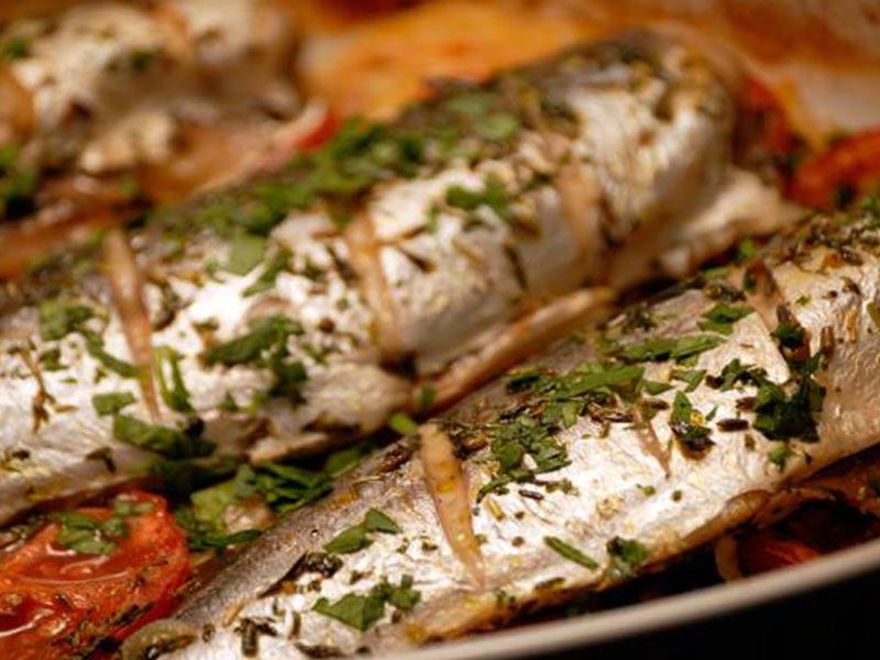 Grilled Open Mackerel