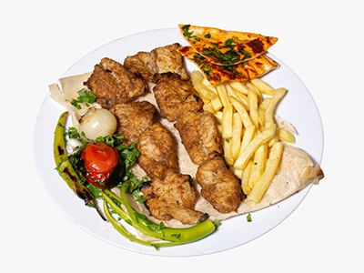 Grilled Fish Fillet Meal Large