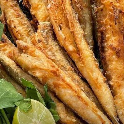 Fried Macaroni Fish