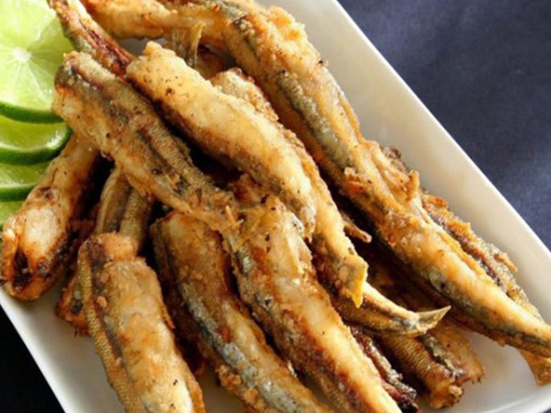 Fried Macaroni Fish