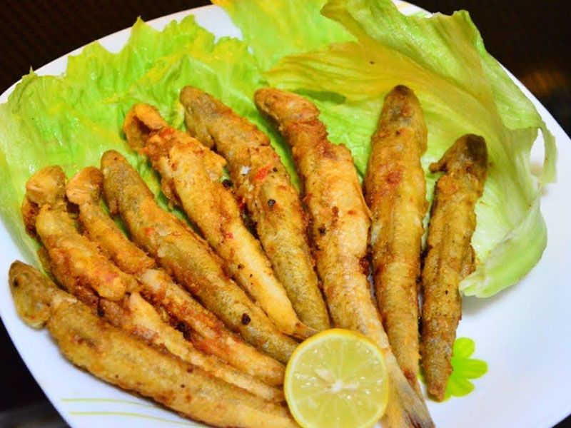 Fried Baladi Macaroni Fish