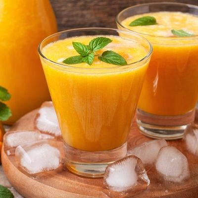 Mango With Pineapple Juice