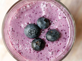 Blueberry smoothie