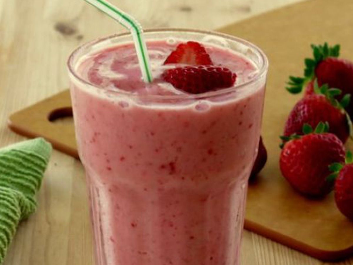 Strawberry smoothie