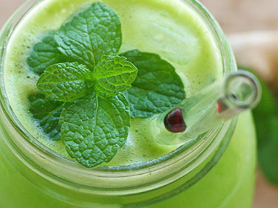Lemon And Mint Smoothie