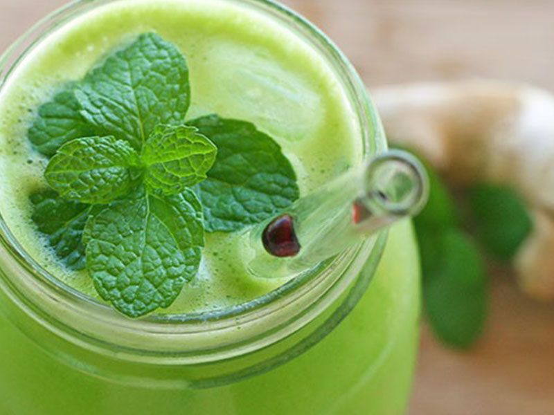 Lemon With Mint Smoothie