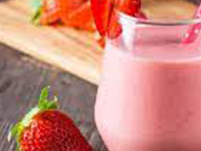 Strawberry Frozen Yogurt Smoothie