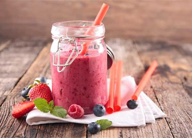 Strawberry And Blueberry Smoothie