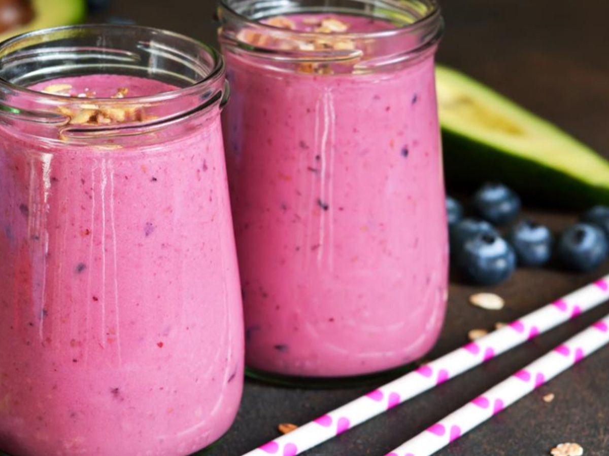 Raspberry smoothie