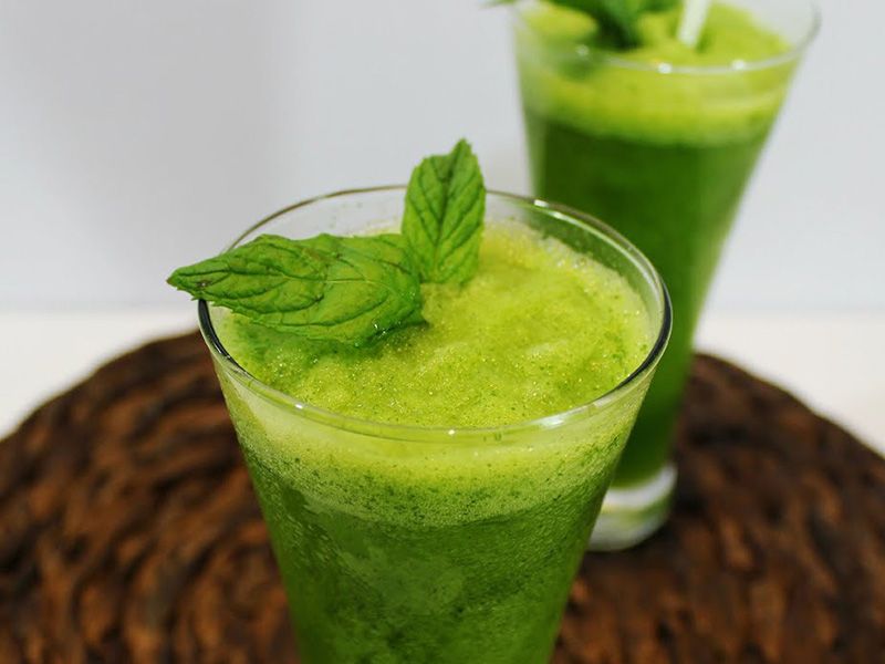 Lemon With Mint Smoothie