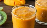 Mango With Kiwi Smoothie