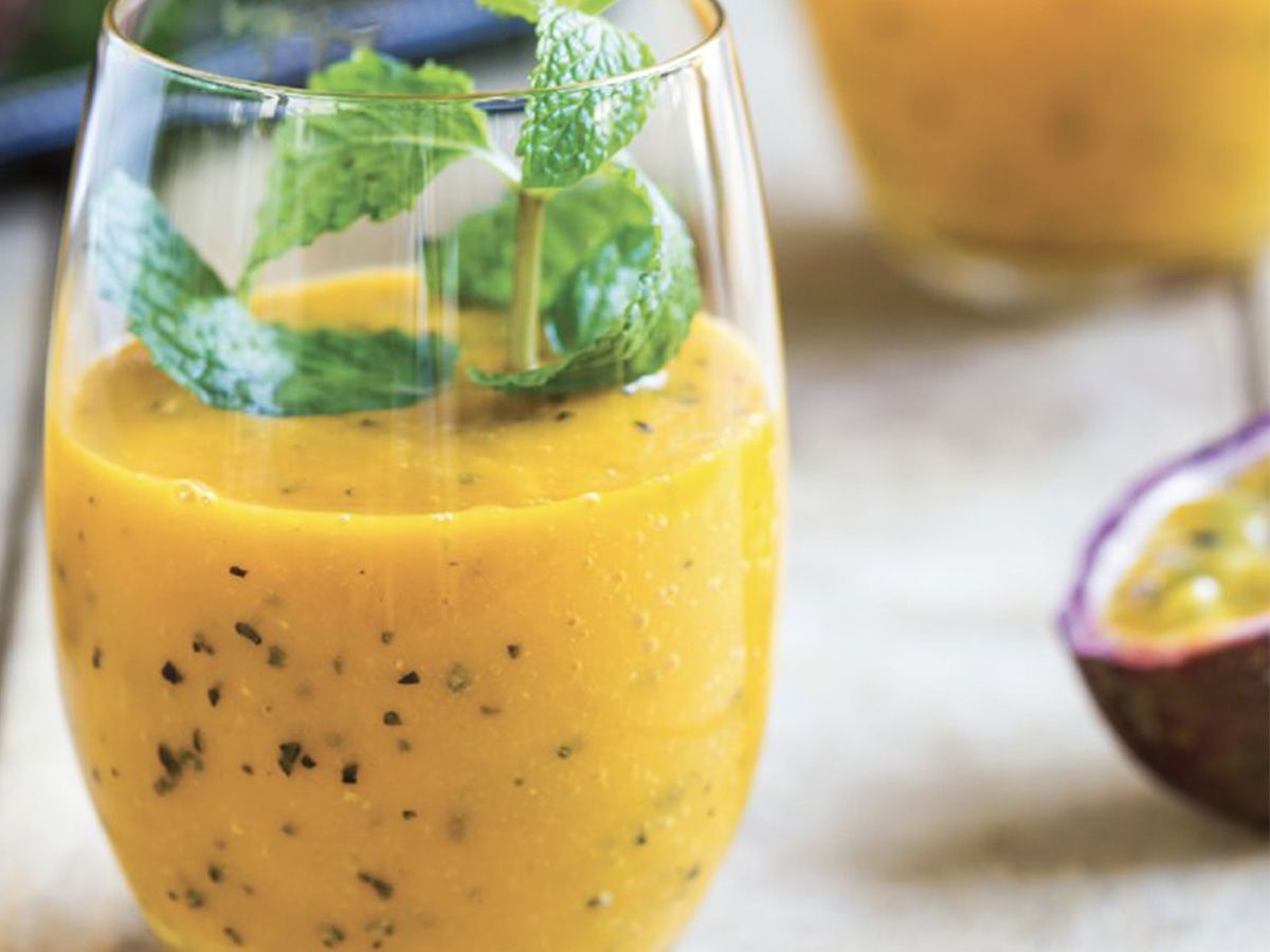 Passion fruit smoothie