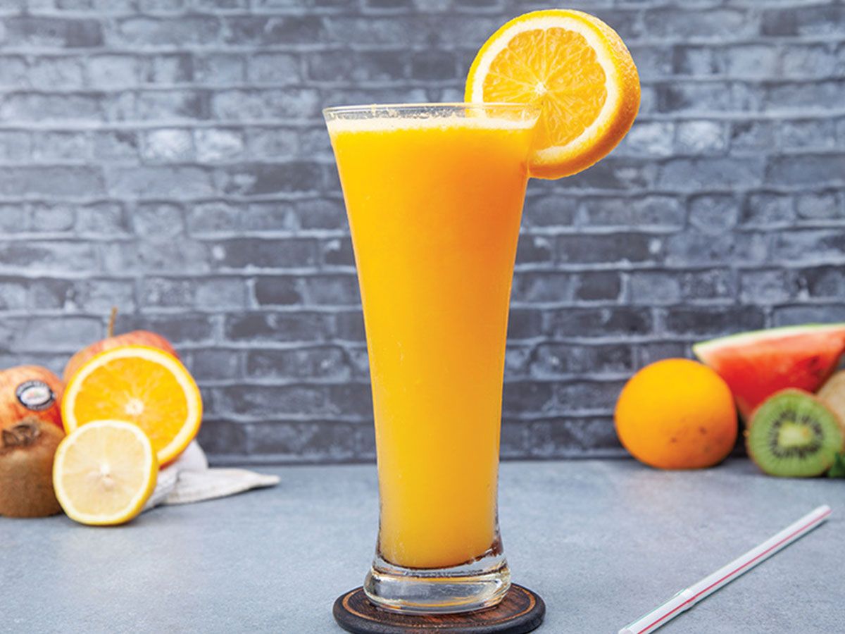 orange smoothie