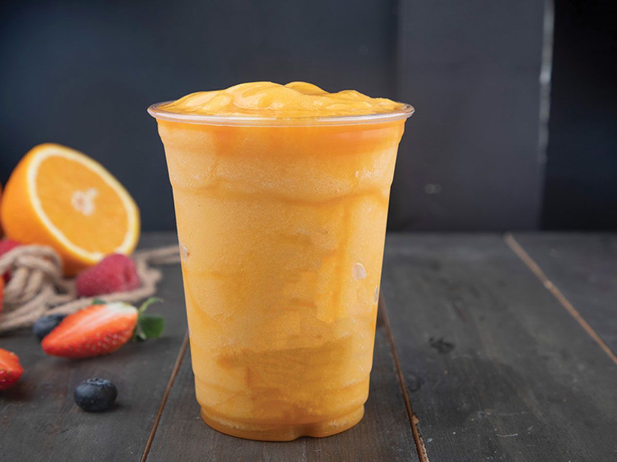 peach smoothie