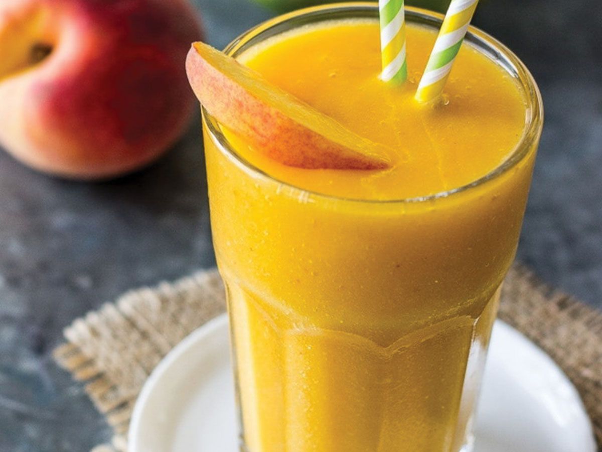 Peach smoothie