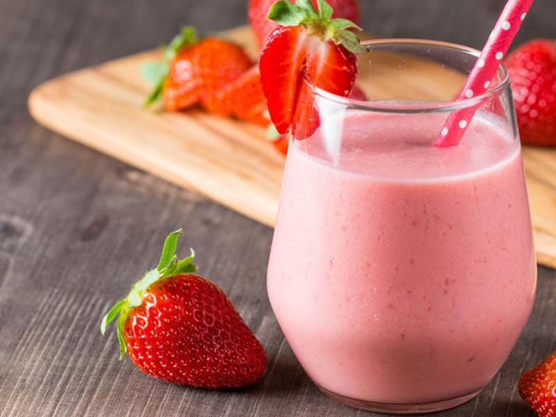 Strawberry smoothie