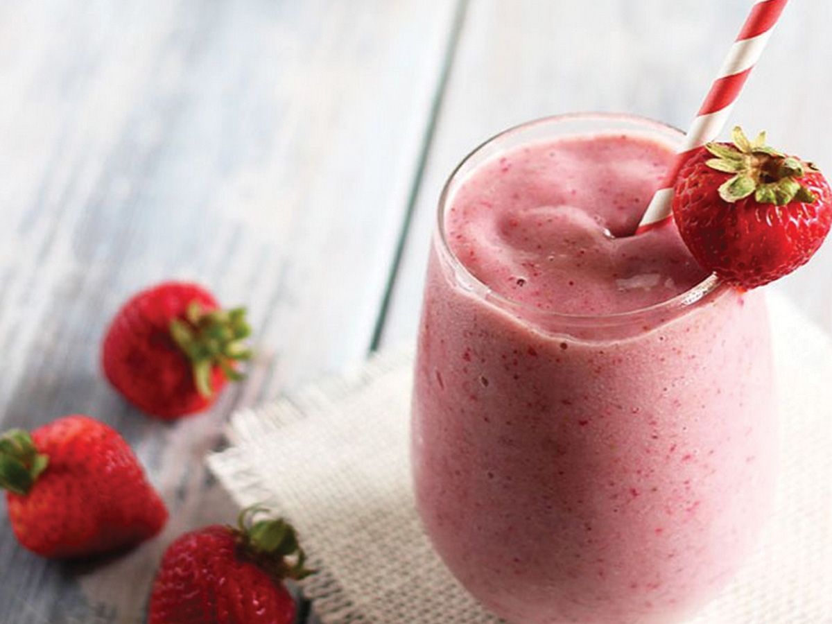 Strawberry smoothie