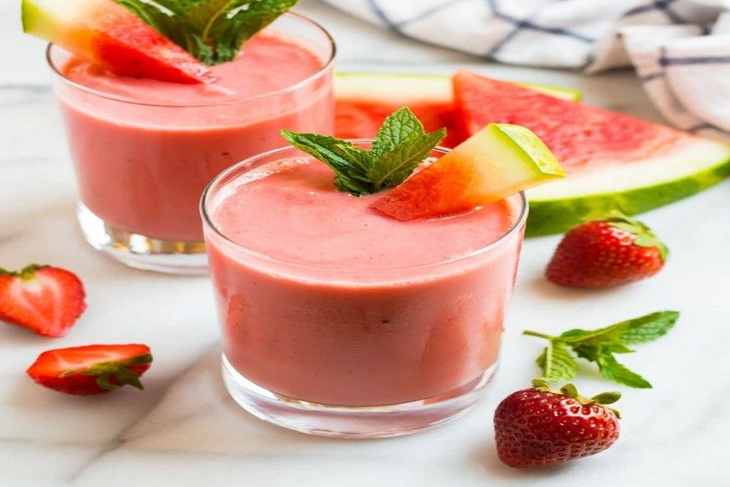 Strawberry smoothie