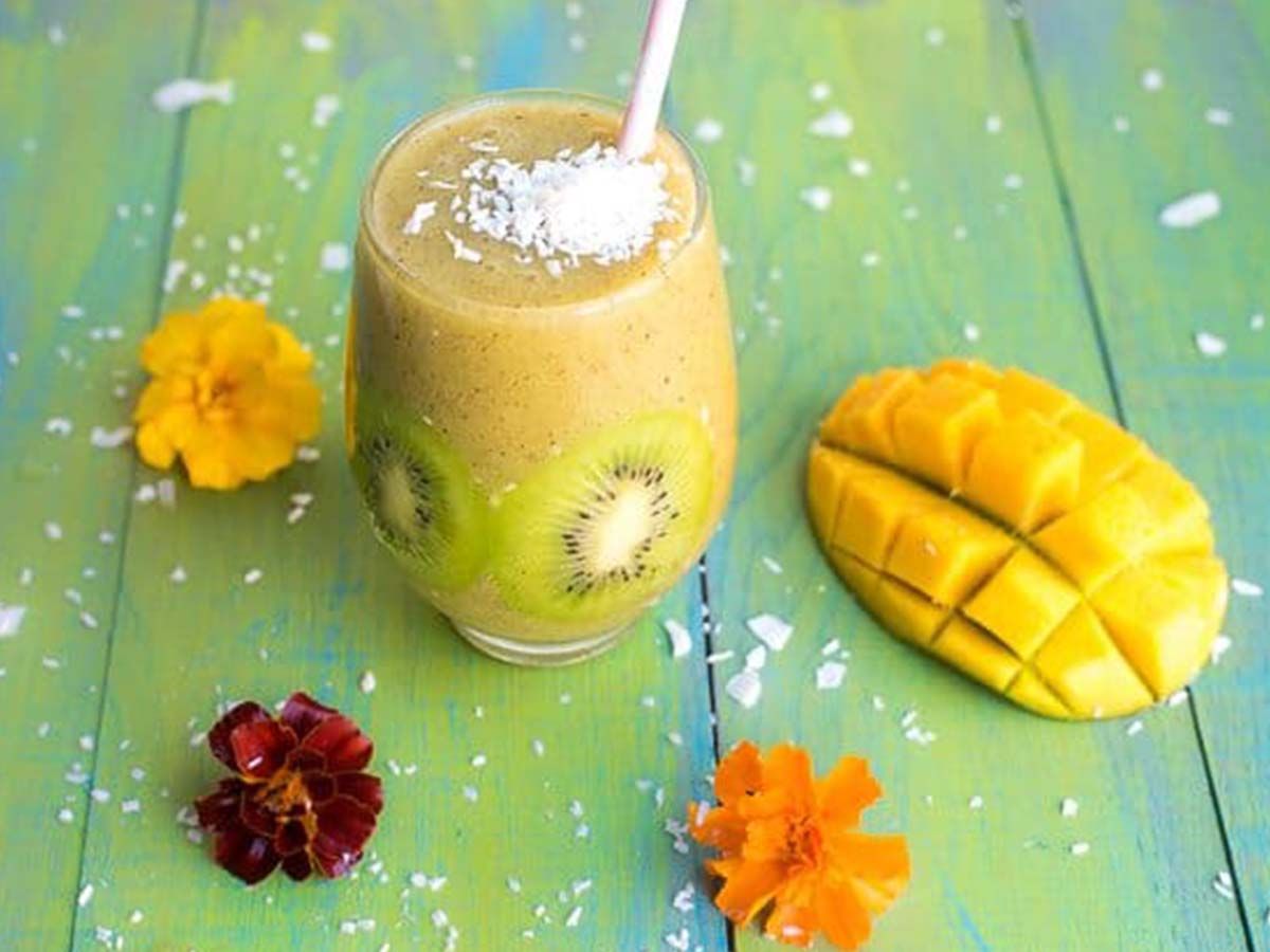 Kiwi Mango Smoothie