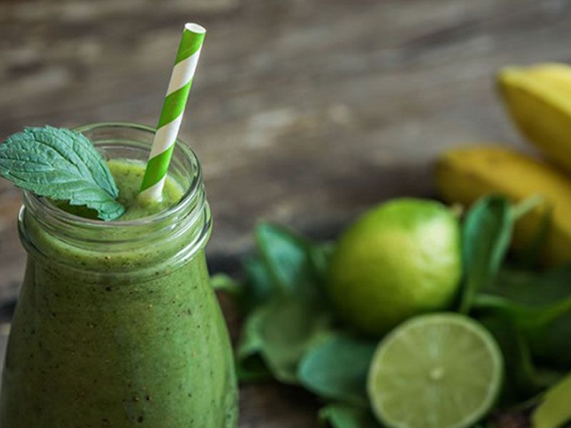 lemon mint smoothie