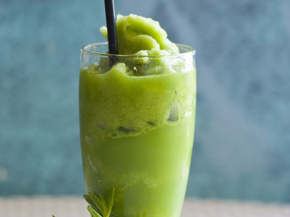 lemon mint smoothie