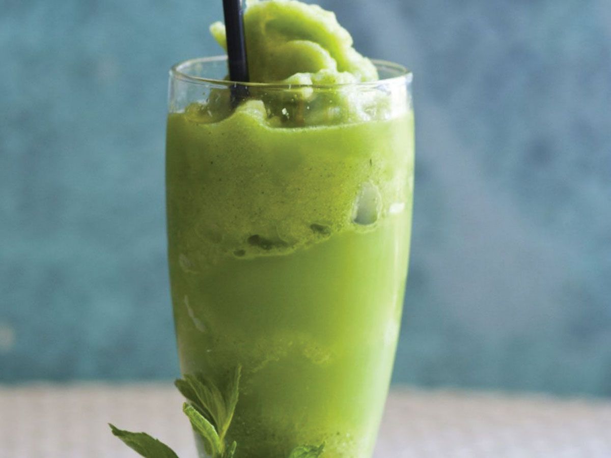 lemon mint smoothie
