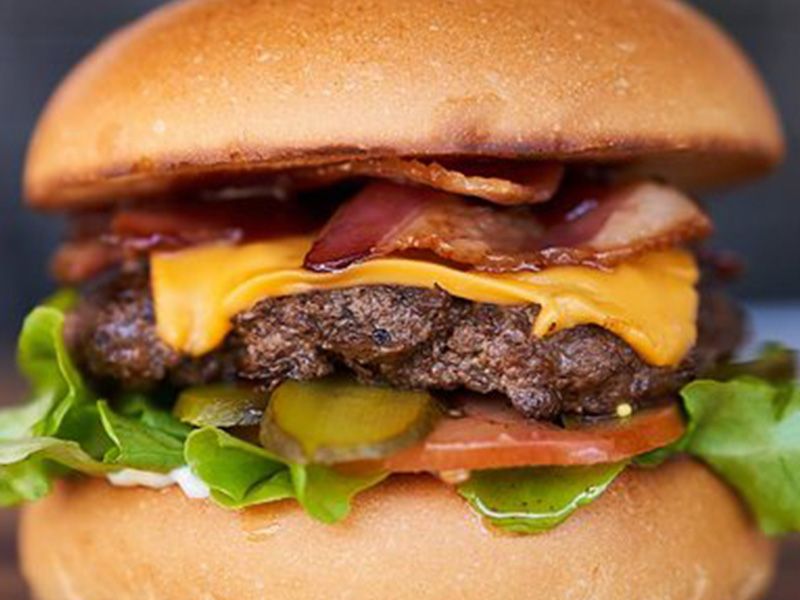 Smoked Burger Sandwich