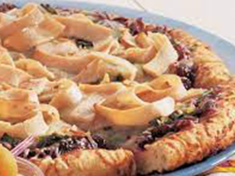 Smoked Turkey Pizza