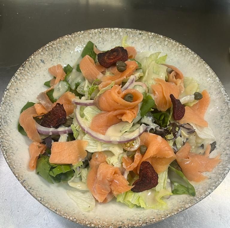 Smoked Salmon Salad