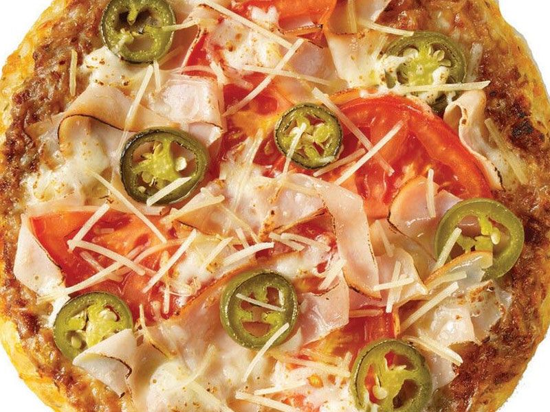 Smoked Turkey Pizza