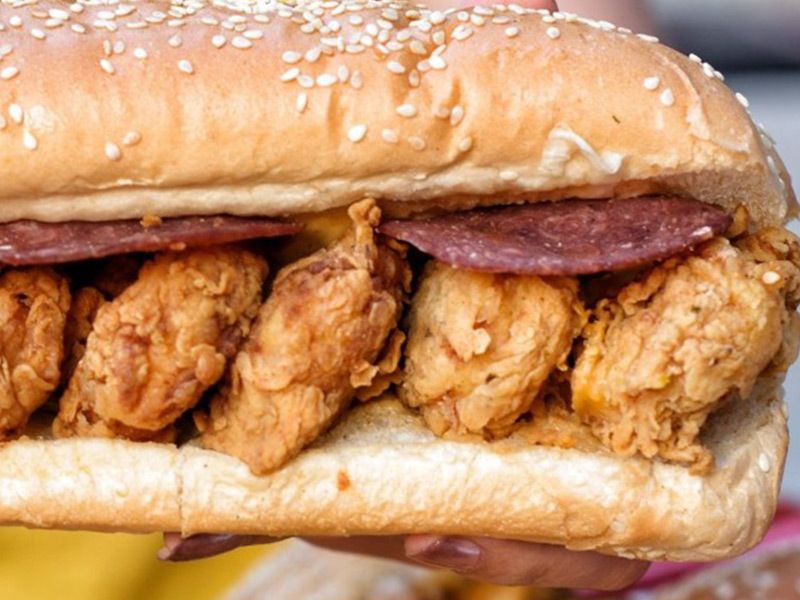 Smoked Tasty Shrimp Sandwich