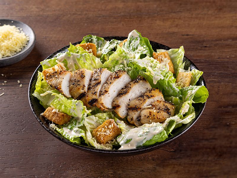 Smoked Caesar Salad