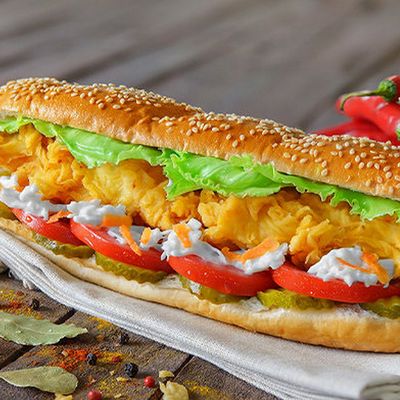 Super crunchy sandwich