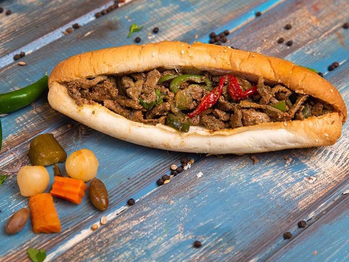 Alexandrian Liver Sandwich