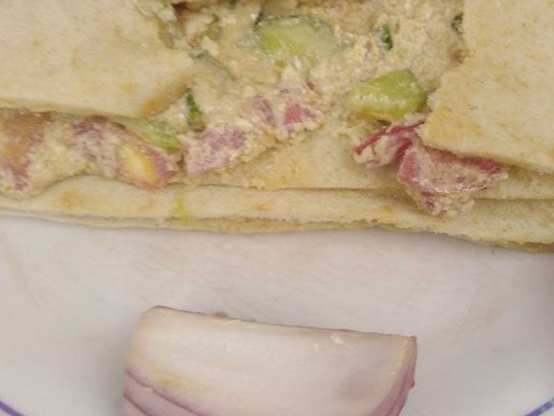 Baba Ghannoug Sandwich