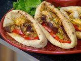 Fried Eggplant Sandwich